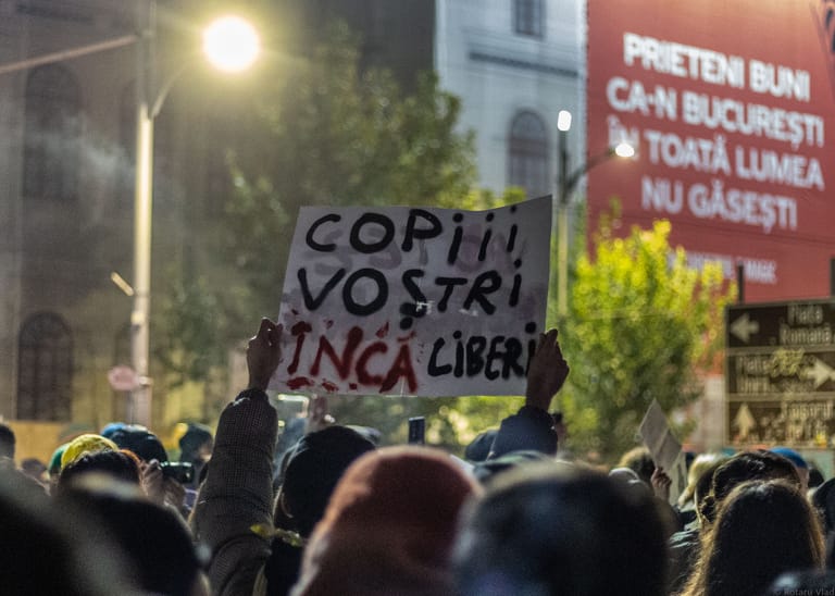Manifestații (Piața Universității și Piața Victoriei)