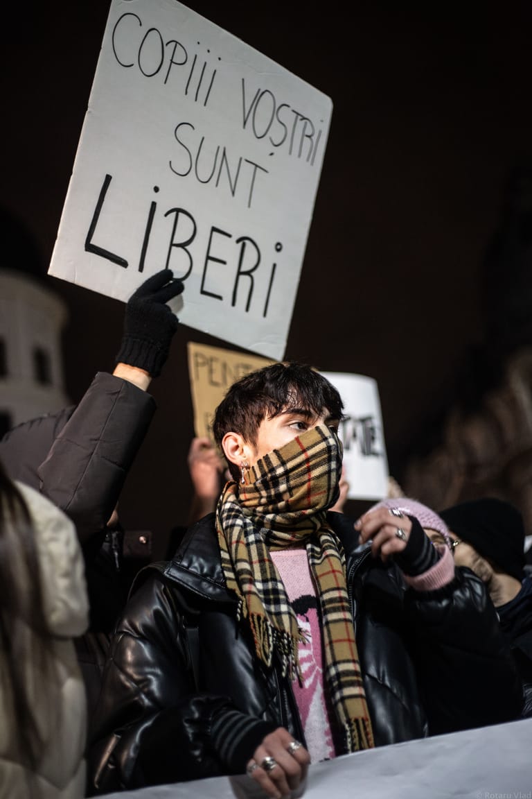 Manifestații (Piața Universității și Piața Victoriei)